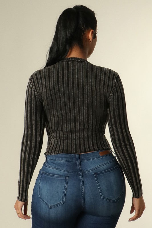 Insignia plate sweater