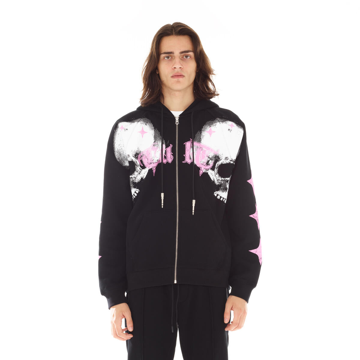 Life is pain zip hoodie