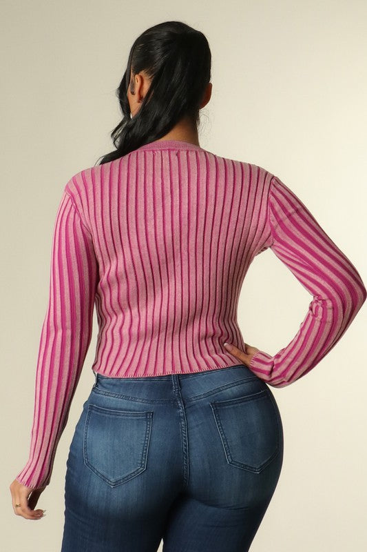Insignia plate sweater