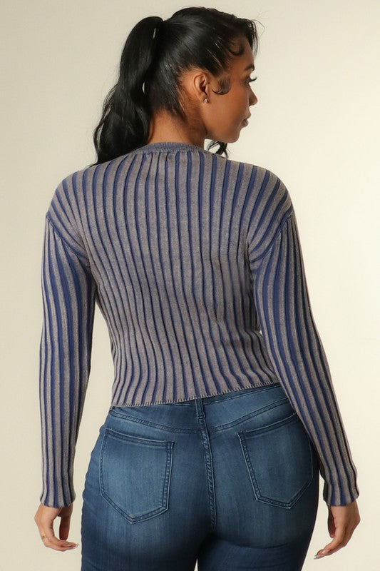 Insignia plate sweater
