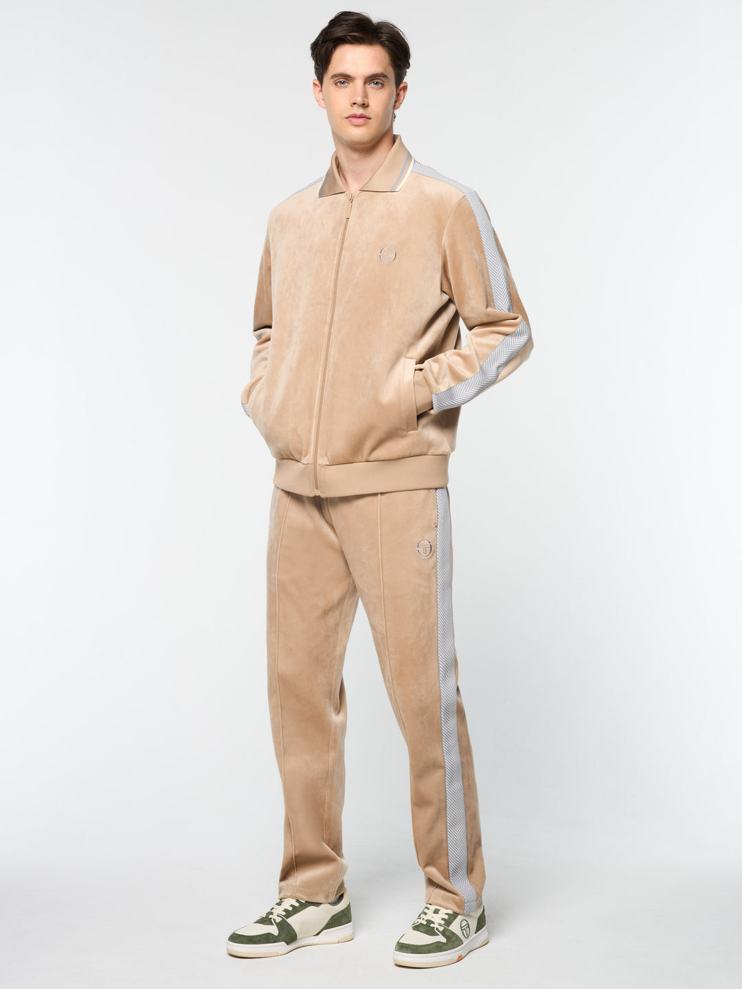 Maglia velour set