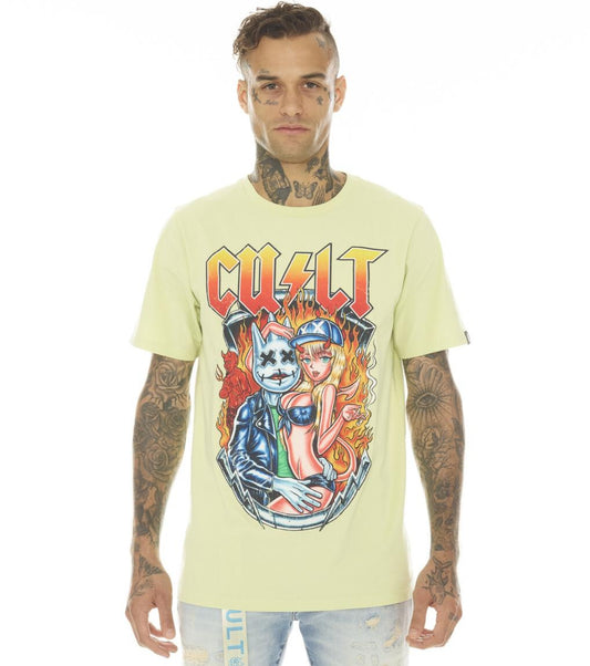 Cult of Individuality Vixion tee in green