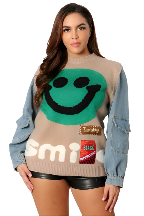 Smiley sweater