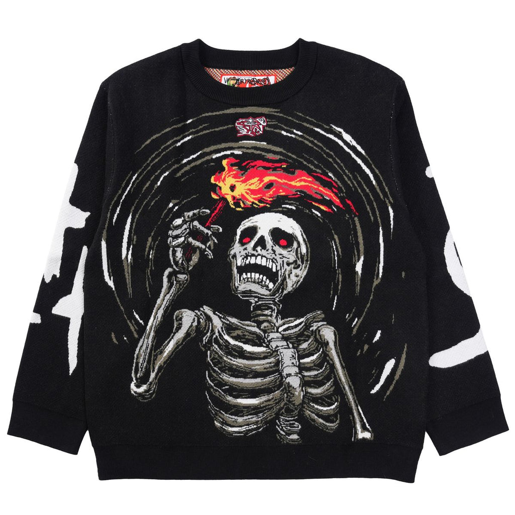 Flaming Skeleton