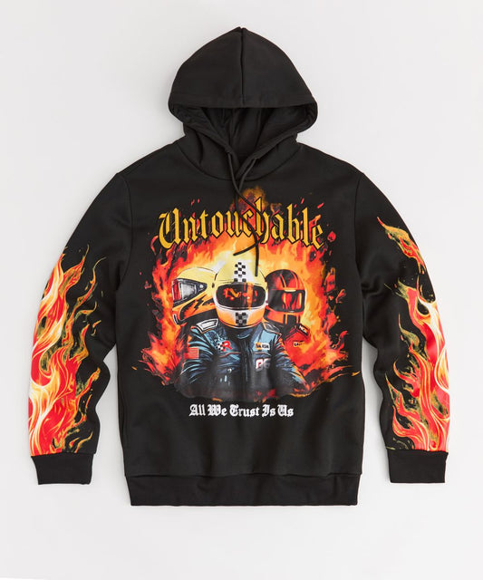 Untouchable hoodie in black