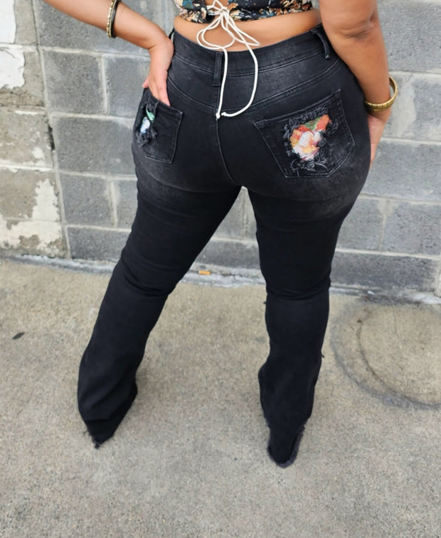 Taprestry stacked jean