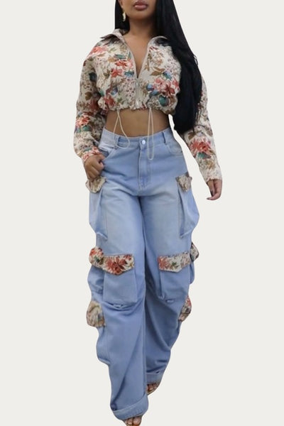 Garden denim set