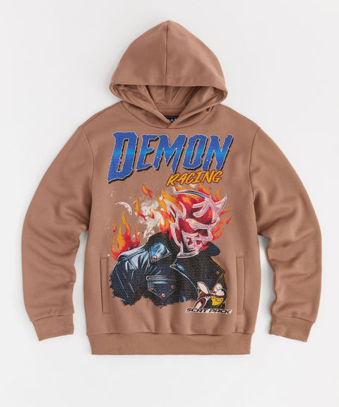 Dodge Demon Rhinestone Hoodie