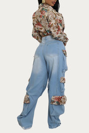Garden denim set