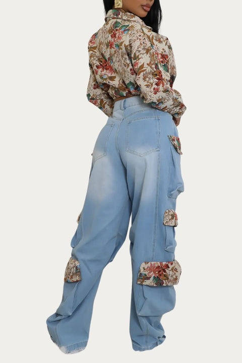 Garden denim set