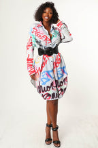 Grafitti button up