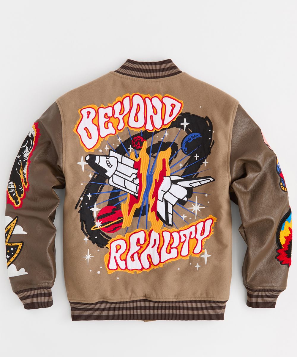 Beyond Reality Varsity Jacket